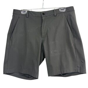 LULULEMON Commission Men's Short Classic 7” Gray Size 36 Chino Bermuda Stretch